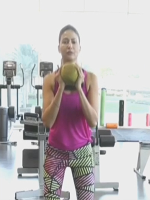 Partial Curl Ups Exercise