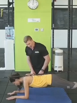 Partial Curl Ups Exercise